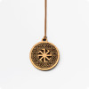 Оберег Коловрат из дерева